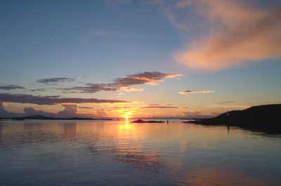 Sound sunset